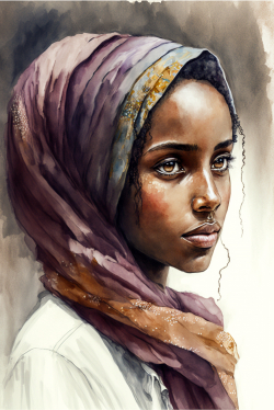 portrait-of-a-young-woman-in-djibouti-somali-watercolor-4