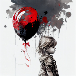 i-see-you-child-with-balloons-black-and-white-and-red-2