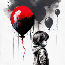 i-see-you-child-with-balloons-black-and-white-and-red-3