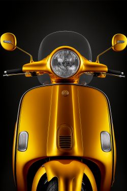 minimalism-photography-1980s-gold-vespa-scooter-as-the-essence-of-luxury-5