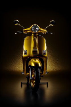 minimalism-photography-1980s-gold-vespa-scooter-as-the-essence-of-luxury-10
