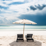 parasol-and-chairs-on-a-tropical-beach-at-seychelles