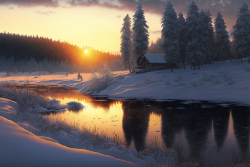 winter-sunset-landscape-in-the-bavarian-forest-2