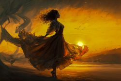 life-dances-gently-towards-the-setting-sun-as-wind-whispers