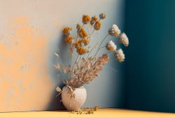 dried-flowers-against-wall-pastel-yellow-5