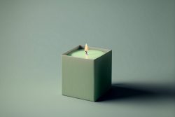 plain-pastel-green-background-candle-on-box-simple-candle-3