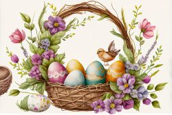 seamless-watercolor-border-with-easter-eggs-and-baskets-8