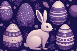 illustration-of-seamless-pattern-with-easter-rabbit-and-bunny-and-eggs-in-purple-color-pattern-for-holiday-easter-wallpaper-or-textile-10