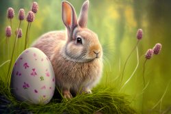 easter-bunny-rabbit-easter-painted-eggsin-the-green-grass-and-meadows-background-5