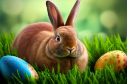 easter-bunny-rabbit-easter-painted-eggsin-the-green-grass-and-meadows-background-10