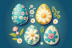 vector-easter-with-easter-eggs-and-flowers-on-blue-6