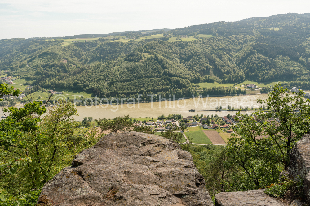 Naturschutzgebiet Donauleiten von Passau bis Jochenstein in Niederbayern