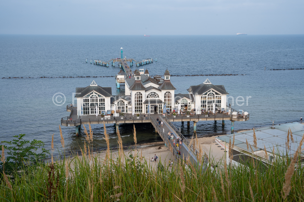 Sellin pier, island of Rügen, Baltic Sea, Germany