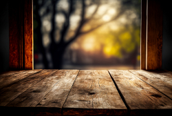 empty-old-wooden-table-with-window-bokeh-background-4