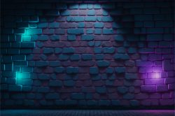 front-view-from-an-old-grunge-brick-wall-with-an-color-light-gradient-from-purple-to-cold-blue-3d-octane-render-5