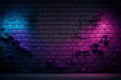 front-view-from-an-old-grunge-brick-wall-with-an-color-light-gradient-from-purple-to-cold-blue-3d-octane-render-8
