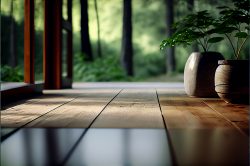light-coloured-laminate-floor-in-front-blurred-forest-background-in-back-8