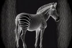 zebra-moire-fractal-3d-professional-black-and-white-5