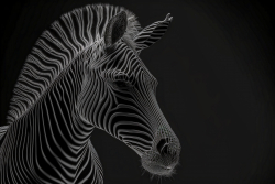 zebra-moire-fractal-3d-professional-black-and-white-6