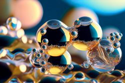 double-exposure-abstract-geometric-molecules-forms-glowing-microcosms-floating-holographic-oil-bubbles-5