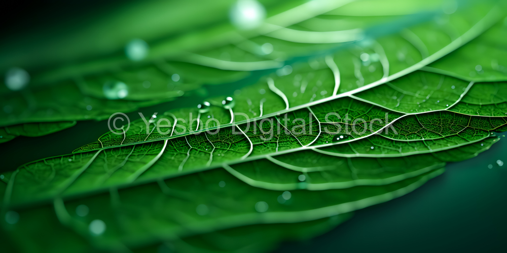 Close up of green leaf texture. Nature background and texture concept.