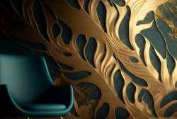 modern-wallpaper-pattern-in-nile-blue-and-gold-leaf-room-5