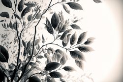 wallpaper-long-petals-with-long-branches-gray-white-background-7