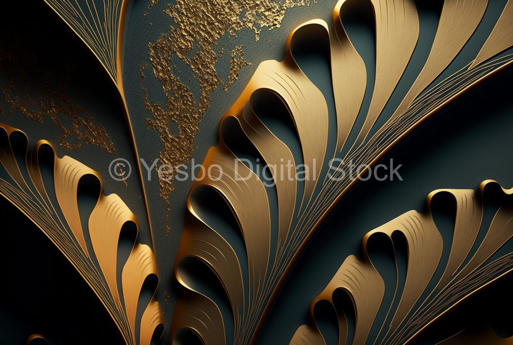 modern-wallpaper-pattern-in-nile-blue-and-gold-leaf-room-6