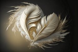 beautiful-feathers-white-and-light-gold-tears-falling-from-the-feathers-that-are-in-flight-6