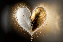 beautiful-feathers-white-and-light-gold-tears-falling-from-the-feathers-that-are-in-flight-8