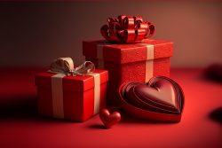 valentines-day-and-gift-boxes-red-background