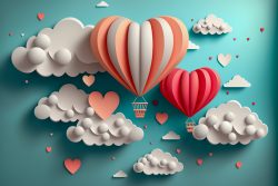 valentines-day-background-with-heart-balloons-and-clouds-paper-cut-style-can-be-used-for-wallpaper-flyers-invitation-posters-brochure-banners-vector-illustration-2