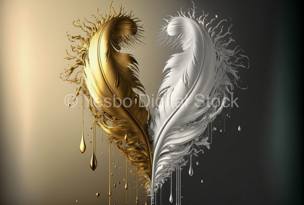 beautiful-feathers-white-and-light-gold-tears-falling-from-the-feathers-that-are-in-flight-3