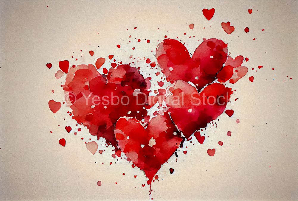 beautiful-red-hearts-on-white-background-watercolor