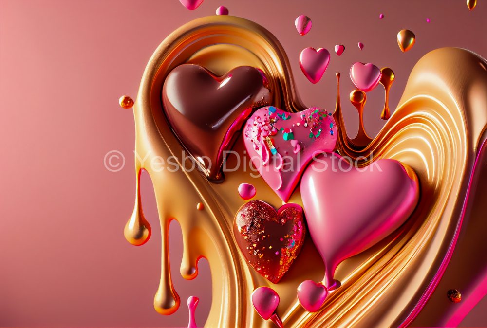 colorful-pastel-delicious-chocolate-pink-hearts
