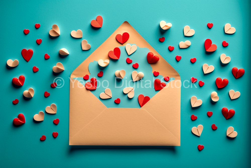 valentine-day-greeting-concept-envelope-and-red-hearts-on-blue-background-top-view-2