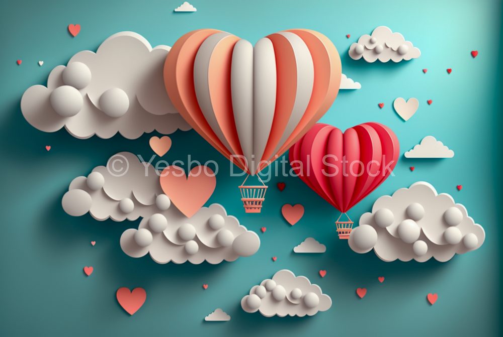 valentines-day-background-with-heart-balloons-and-clouds-paper-cut-style-can-be-used-for-wallpaper-flyers-invitation-posters-brochure-banners-vector-illustration-2