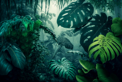jungle-rain-forest-background-big-leafs-greens-foggy