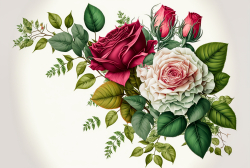 roses-flowers-and-greenery-animated-half-on-one-side-white-background-5