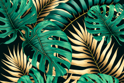 seamless-pattern-tyle-of-palm-leaveswallpaper-2