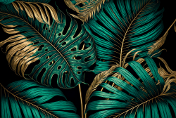 seamless-pattern-tyle-of-palm-leaveswallpaper-5