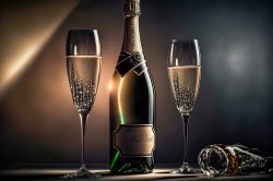 glasses-with-champagne-bottle-in-front-of-light-play-2