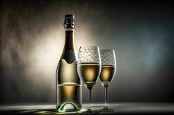 glasses-with-champagne-bottle-in-front-of-light-play-3