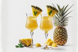 two-glasses-of-pineapple-champagne-cocktail-white-background-5