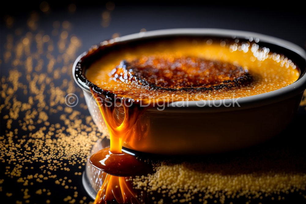 close-up-food-photography-of-creme-brulee