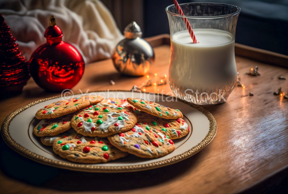 a-plate-of-delicious-christmas-cookies-next-to-a-glass-of-milk-2