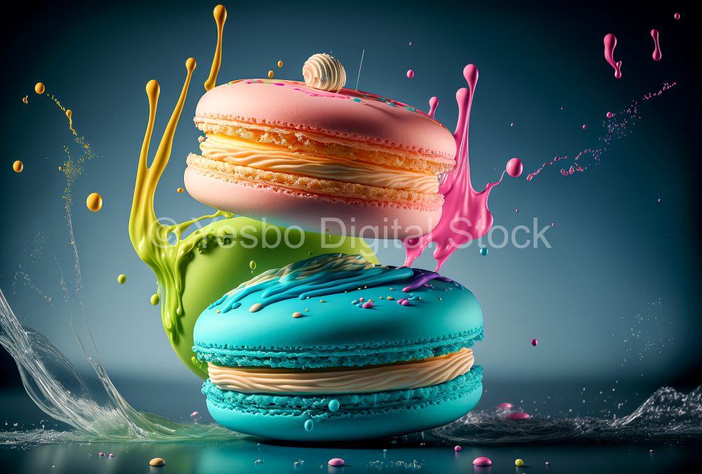 superb-colorful-macarons-floating-7