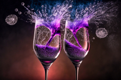 champagne-glasses-purple-with-fireworks